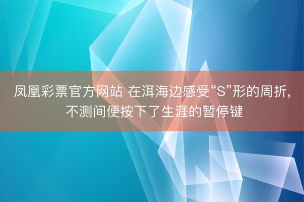 凤凰彩票官方网站 在洱海边感受“S”形的周折, 不测间便按下了生涯的暂停键